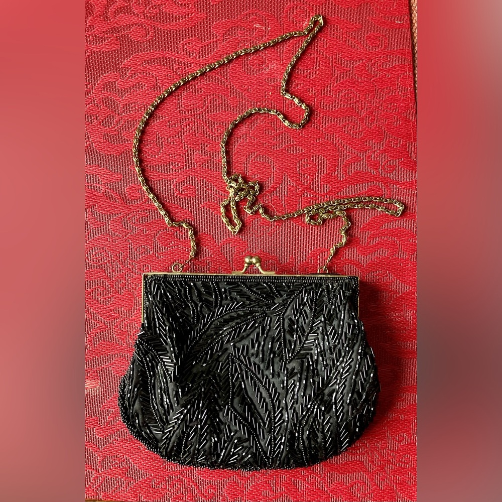 Beaded evening bag